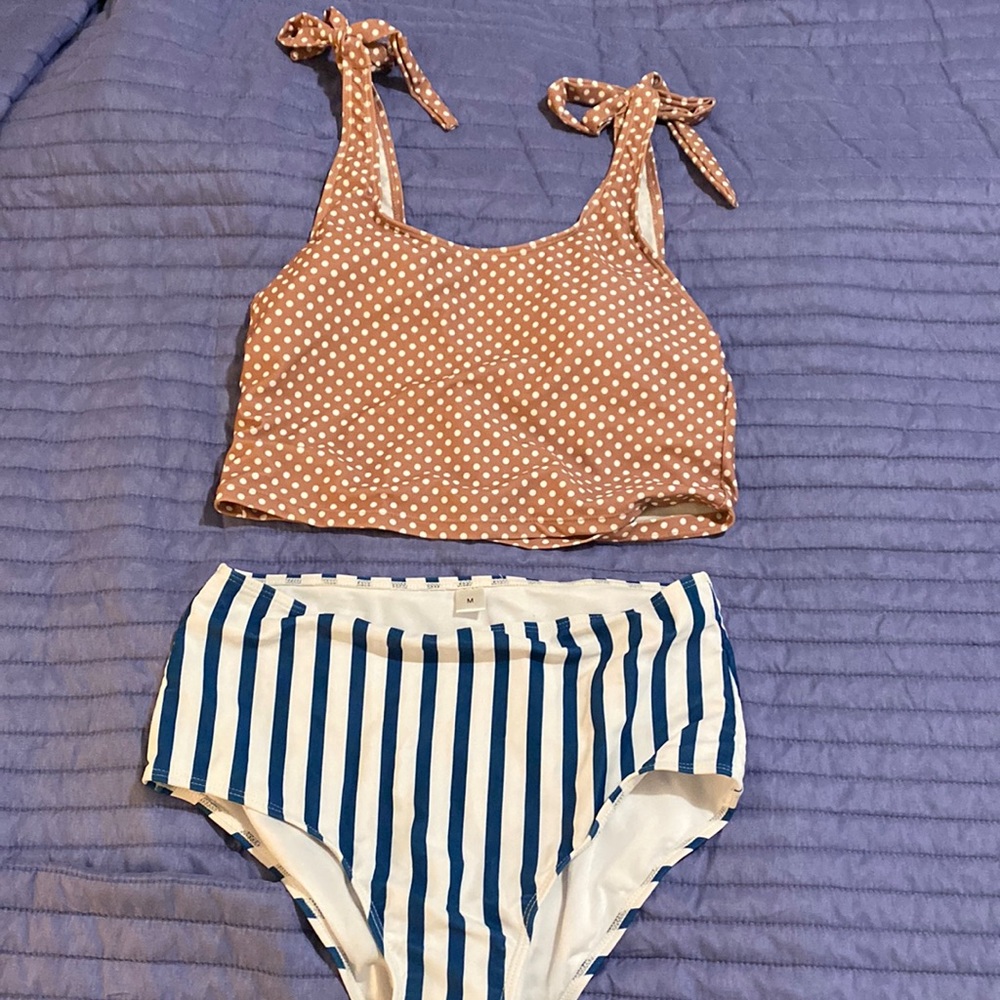 BN tankini and High waisted bottoms